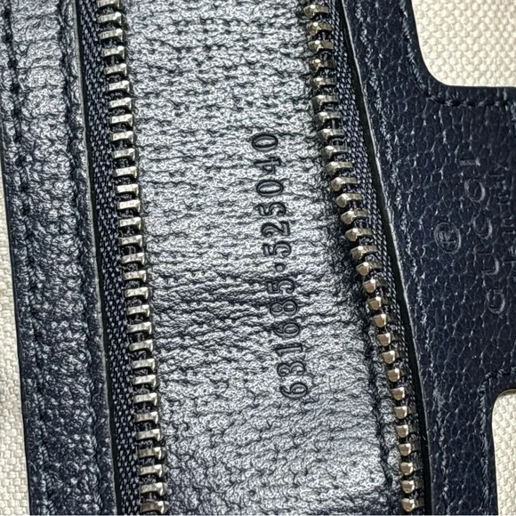 Gucci GG Supreme Monogram Textured Calfskin Web Medium Ophidia Shopping Tote - Picture 10 of 16